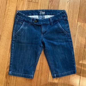 Old Navy medium blue Diva denim shorts